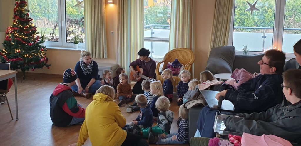 Besuch Kinderkrippe Bunde