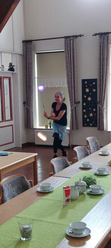 Funkelnder Auftritt in unserer Teestube