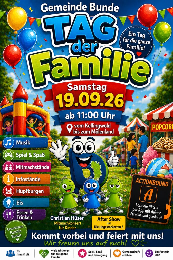 Tag der Familie XXL 7 Plakat Final